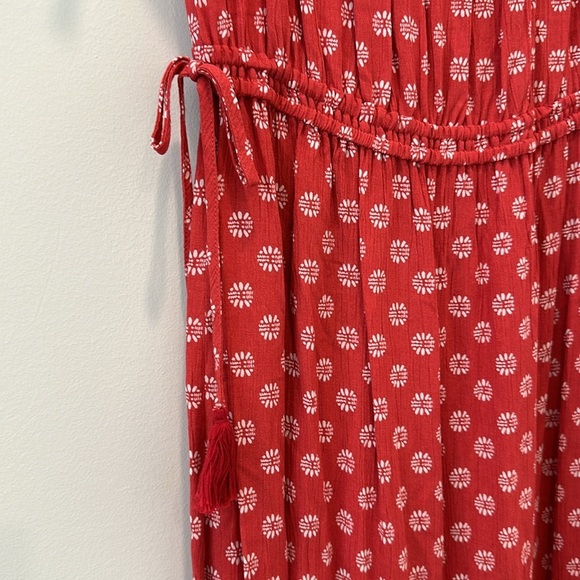 Women’s Printed Off The Shoulder Maxi Dress Boho Prairie Peasant Summer Sundress - Picture 7 of 11